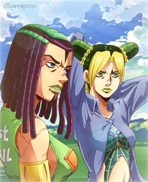 Jolyne and hermes (fxfxm) : r/JoJo34 